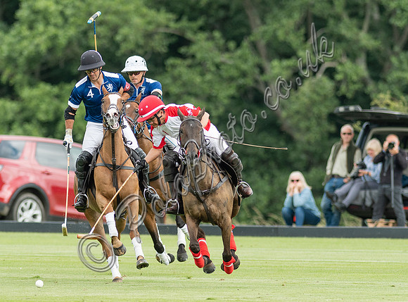 Polo action, 2021 Gold Cup, Cowdray Park Polo Club