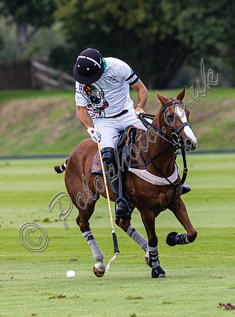 Polo action, 2022 Autumn Cup, Cowdray Park Polo Club