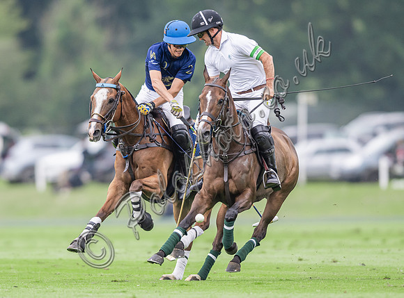Polo action, 2024 Gold Cup, Cowdray Park Polo Club
