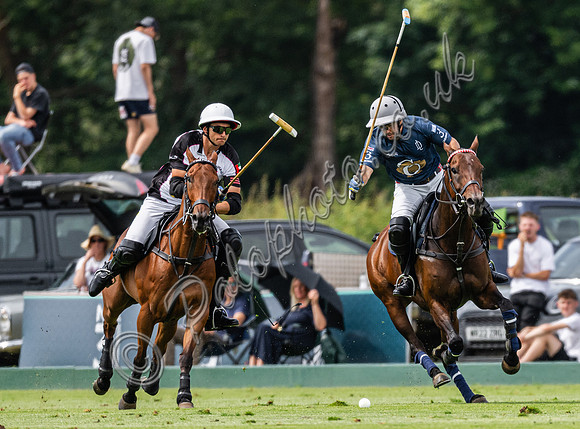 Polo action, 2024 Gold Cup, Cowdray Park Polo Club