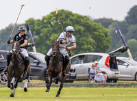 Polo action, County Cup 2025 league match, Cirencester Park
