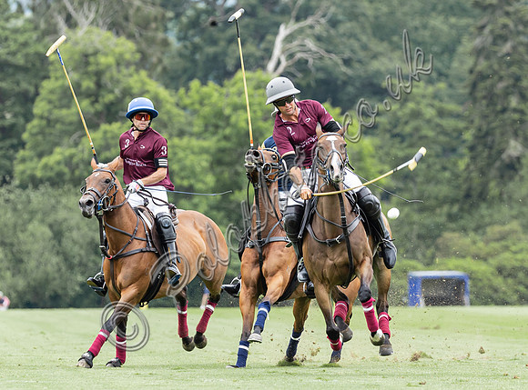 Polo action, 2024, Cowdray Park Polo Club
